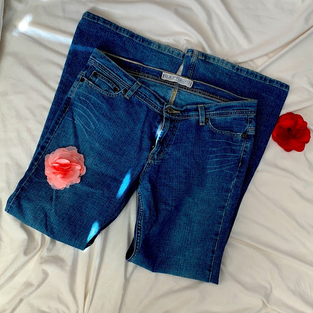 Express flare jeans